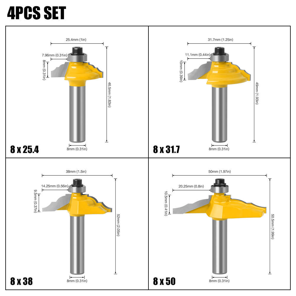 8mm mango línea cuchillo cortador de encaje línea cuchillo gabinete puerta panel carpintería cuchillo Gong cuchillo