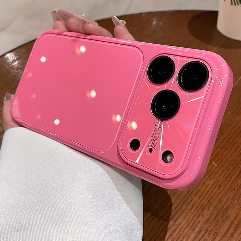 Ultrasound Aurora gran ventana película de lente para Apple17promax caso de teléfono iPhone16 todo incluido caso a prueba de caídas