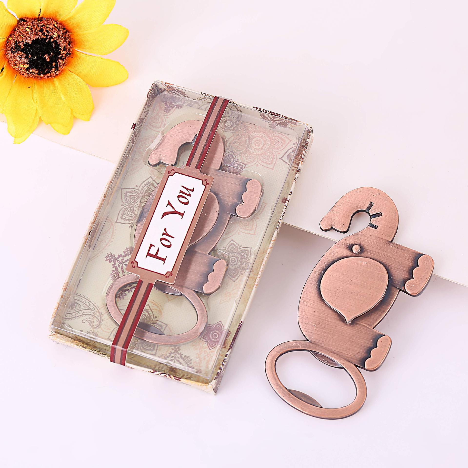 코끼리 병따개 (로즈 골드)