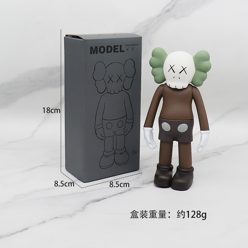 Kaws Companion Skull Head PVC Figure