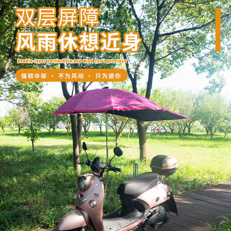 Directo de fábrica de vinilo de mariposa coche eléctrico paraguas batería coche cola de milano paraguas plegable sombrilla al por mayor
