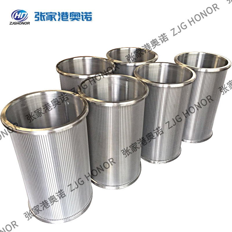 供应不锈钢约翰逊网自清洗过滤器 楔形绕焊丝滤网滤芯厂家