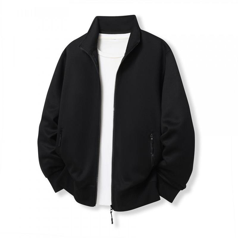 秋冬新款立领拉链卫衣外套定制工作服班服餐饮企业工装广告印logo|undefined