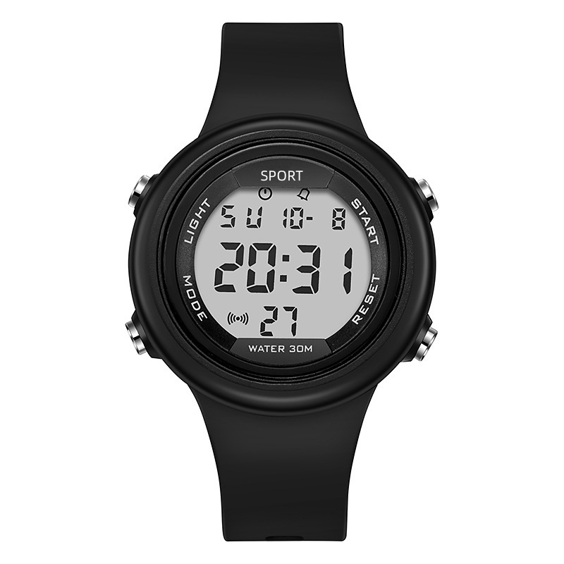 Retail explosivo reloj de estudiantes de secundaria secundaria niños y niñas deportes multifuncional reloj electrónico digital impermeable