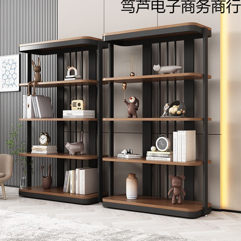 精品展柜陈列柜办公室轻奢置物柜产品展示柜多功能落地文件展示架