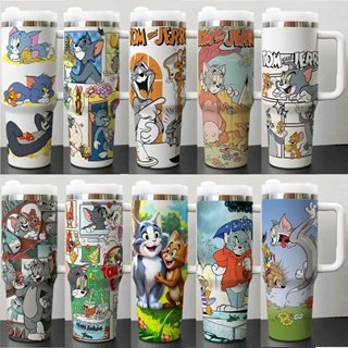 40oz汽车杯 猫和老鼠 tom and jerry 保温杯不锈钢冰霸杯tumbler