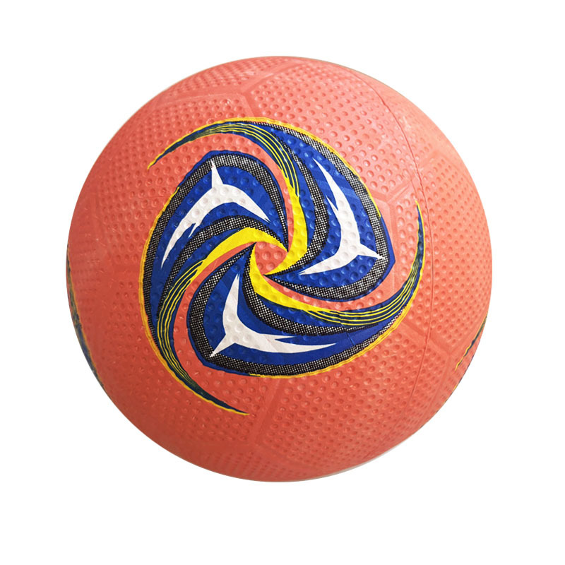 Nueva pelota de entrenamiento de fútbol de goma N ° 5 N ° 4 N ° 3 adulto puede establecer Logotipo de fútbol de entrenamiento en el campus fabricante