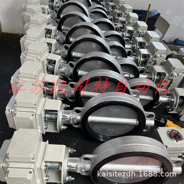 D971X-10/16C DN125电动软密封对夹蝶阀 电源电压AC220/380/24V