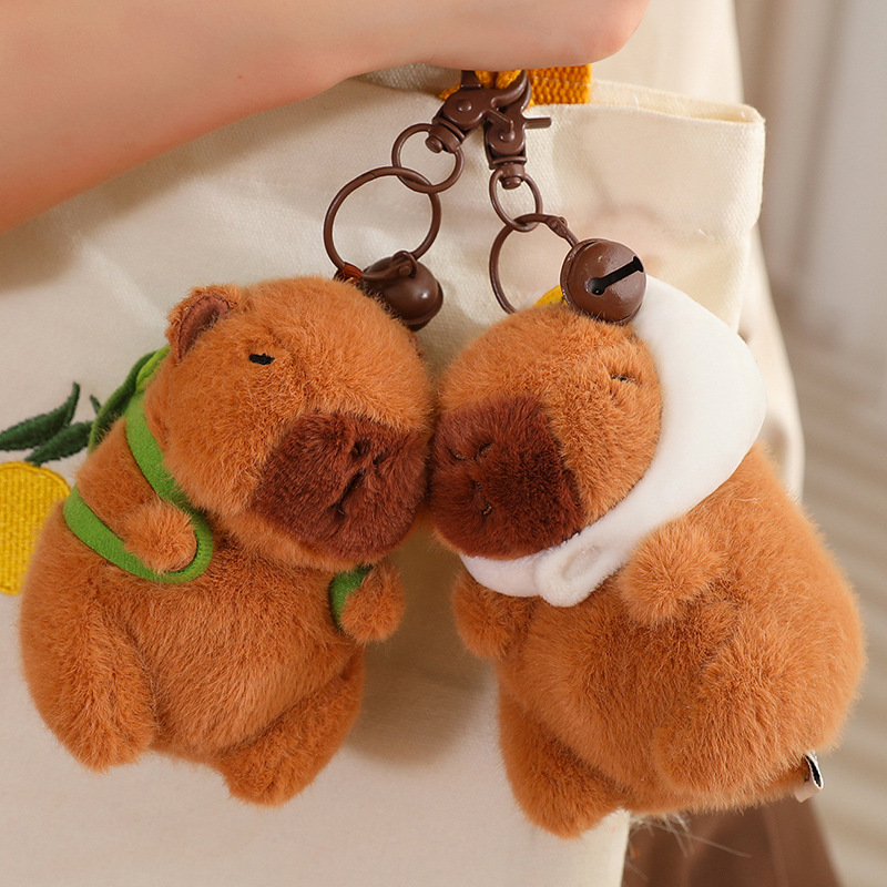 Peluche de capibara, almohada suave, tendencia viral, lindo, regalo acompañante