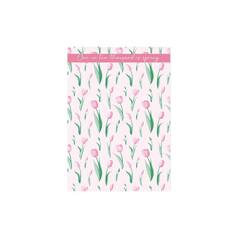 Hua Xi Día de San Valentín Temporada de flores Papel de regalo de flores de papel Día de San Valentín Paquete de regalo de tulipanes Papel de flores Material de ramo de tienda de flores