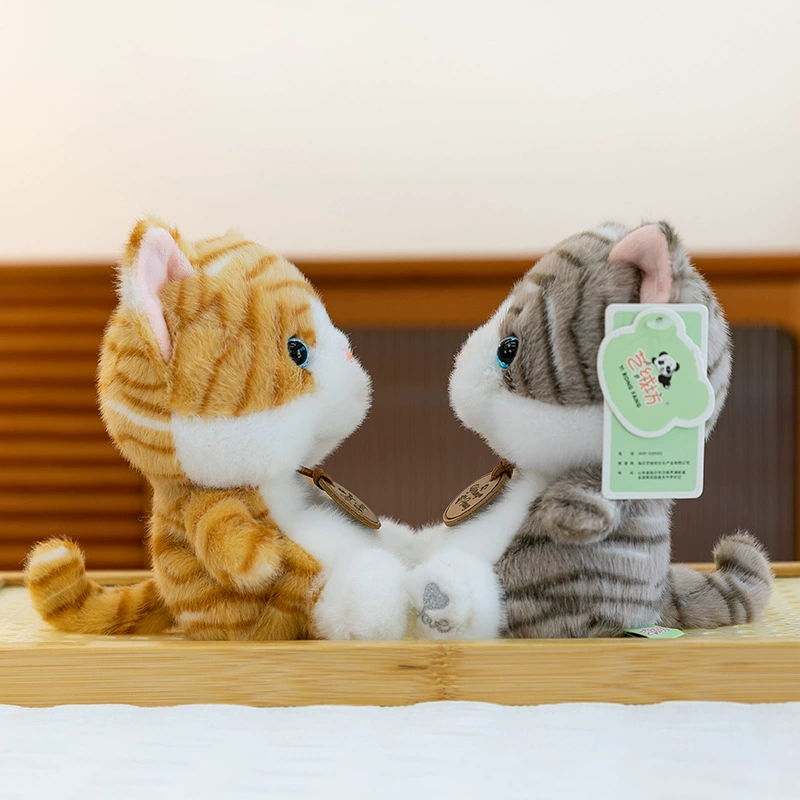 Мультяшная плюшивая игрушка, кукла, кот, антистресс, подарок на день рождения
