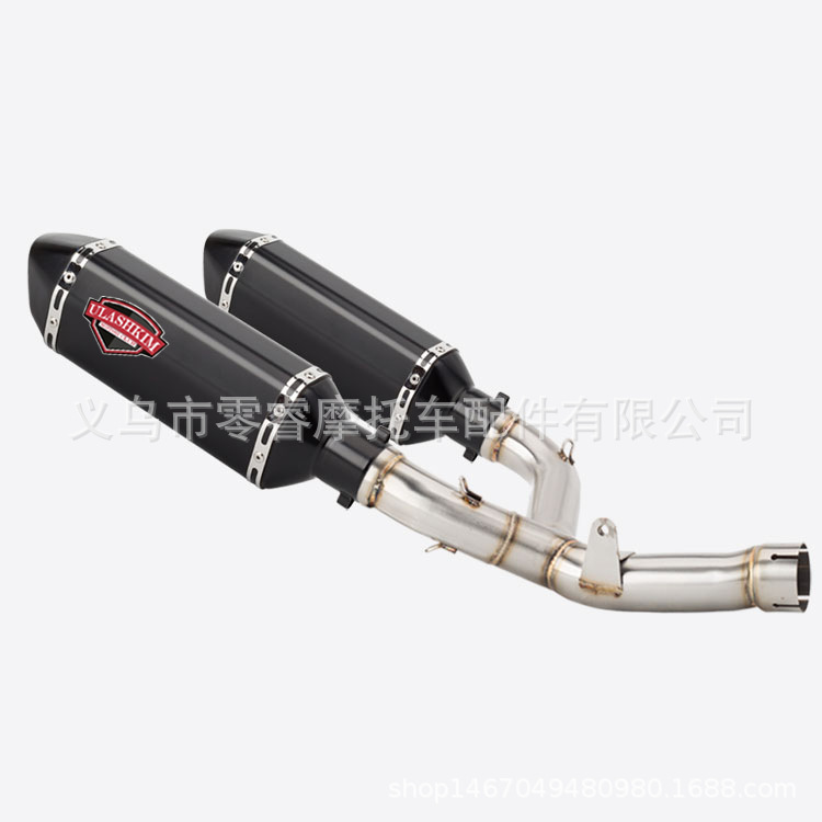 Motorcycle Exhaust Pipe Modification Crf450R Exhaust Pipe Tail Section Set Off-Road Exhaust Pipe 2015-2020