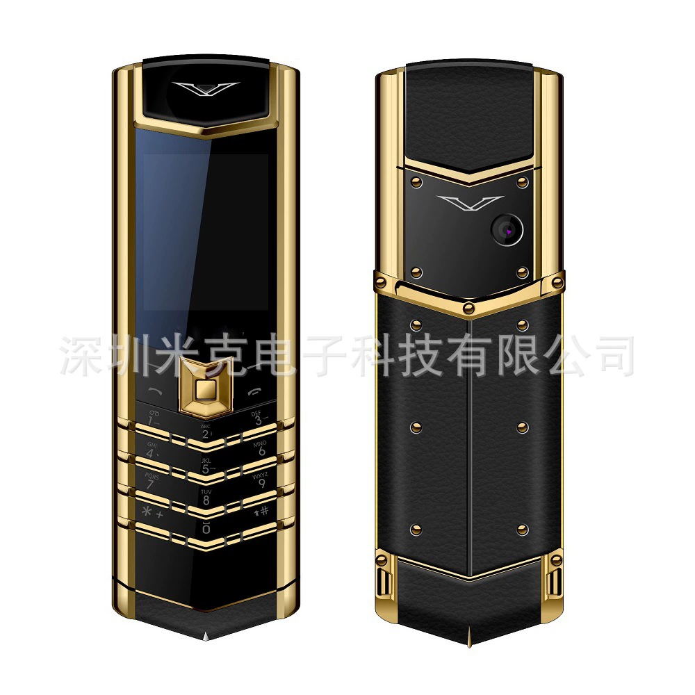 Мобильный телефон (Vertu Weitu V10) роскошный телефон для пожилых, кожаный дизайн, двухрегиональные цвета