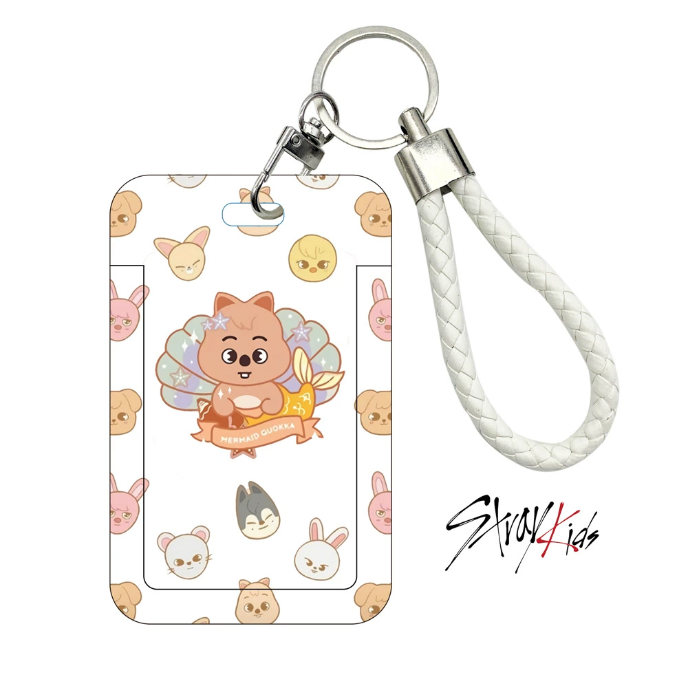 Карта Stray Kids Cartoon SKZOO, идентификационная карта студента, карта студента, карта риса студента, карта, дверь-дверь запрещена, документы для работы, набор