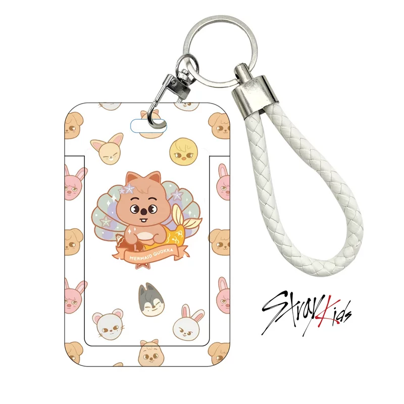 Карта Stray Kids Cartoon SKZOO, идентификационная карта студента, карта студента, карта риса студента, карта, дверь-дверь запрещена, документы для работы, набор
