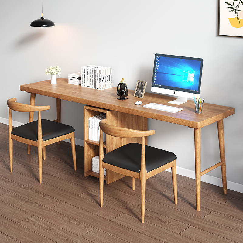 Study Solid Wood Desk Home Bedroom Simple Log Long Learning Writing Desk Computer Desk Office Table Study Solid Wood Desk Home Bedroom Simple Log Long Learning Writing Desk Computer Desk Office Table