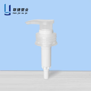 定制32牙外置乳液泵洗发水护发素塑料泵头香氛沐浴露按压泵化妆品