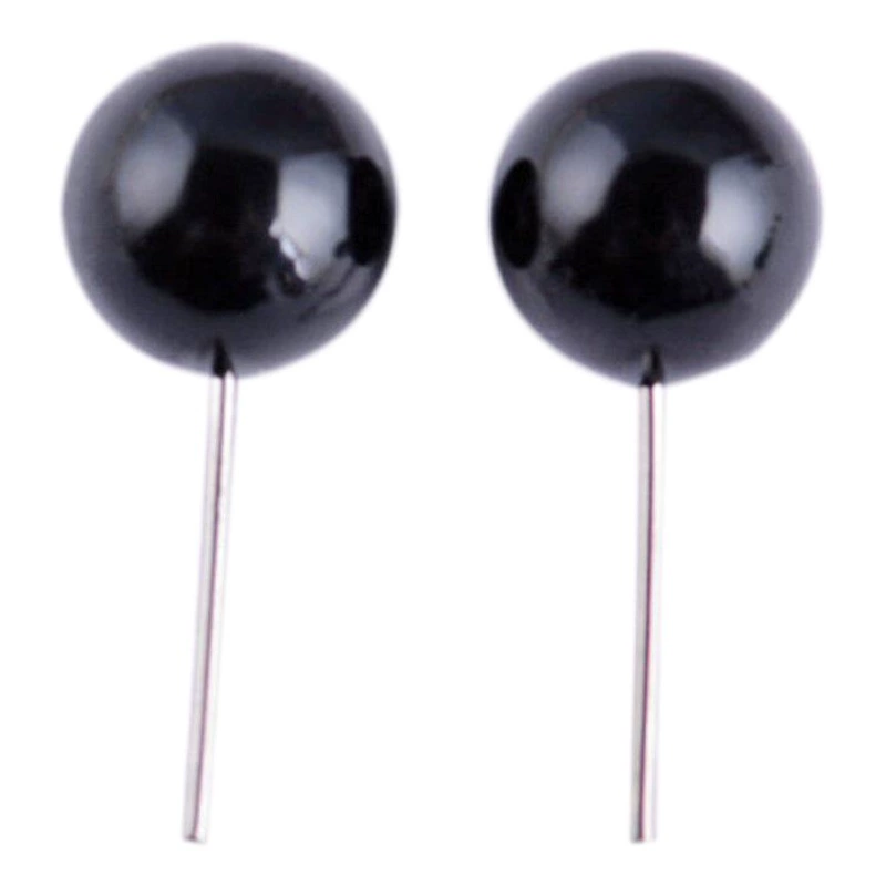 Кукла ручной работы DIY кукла глаз Материал иглы черный глаз фасоли прозрачный глаз серьги стержня