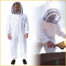 【特款批發】跨境熱銷連體防蜂服防蜂衣防蟄服棉布養蜂衣養蜂工具