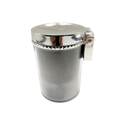 Car Portable Colorful Ashtray with LED Light Creative Ashtray with Glitter Ashtray with Car Logo, Automotive Accessories