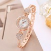 Small dial, swiss watch, bracelet, decorations, women's watch, suitable for import, city style, diamond encrusted