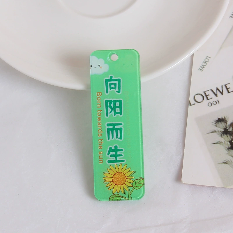 Double-sided acrylic accessories, bag decoration, car keys, accessory