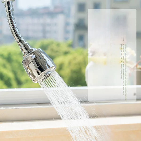 Cross-Border Supply Faucet Anti-Splash Head Kitchen Universal Foaming Water-Saving Extender Filter Shaping Booster Shower Head