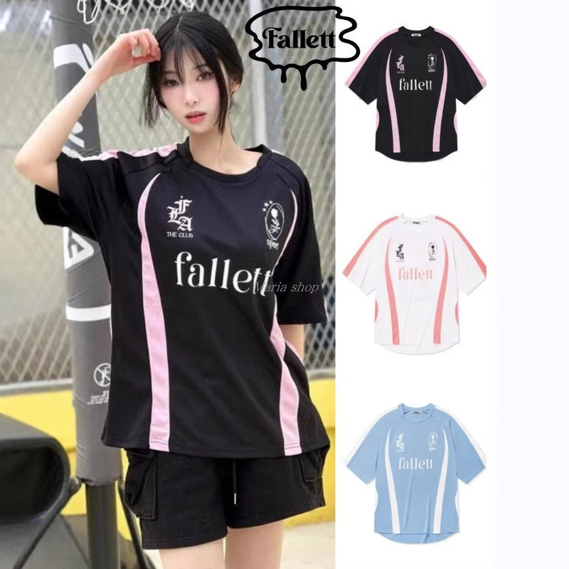 Korean Niche Fashion Brand Fall* Loose Short-Sleeved T-Shirt Casual Sportswear Ballet Style Sweatshirt for Women