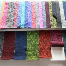 240g现货批发单面抓毛阳离子汗布 运动健身服针织阳离子抓毛面料