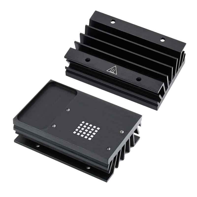 Jetson Nano 原装散热片 铝合金散热器带支架弹片 预留导热硅脂