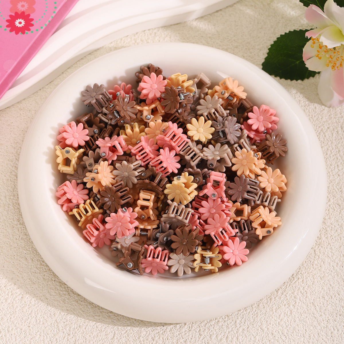 Niños pequeños clip de agarre de color niñas bebé lindas tarjetas de cabello princesa tocado pequeño clip mini clip