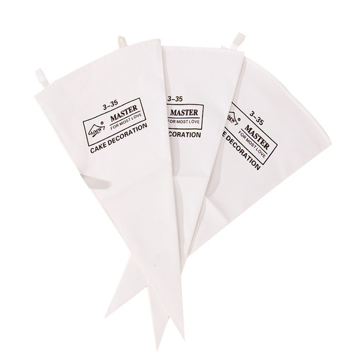 Large cotton piping bag cake cream piping bag cloth piping bag extra large disposable baking tools wholesale