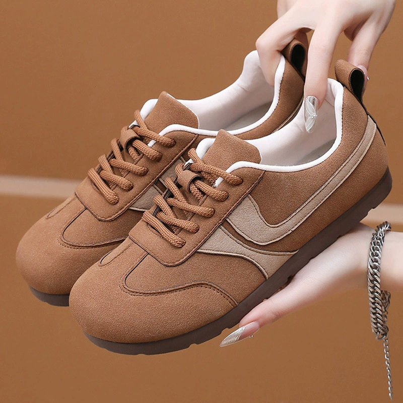 Новая износостойкая и нескользящая ретро немецкая обувь весной и осенью 2025 года