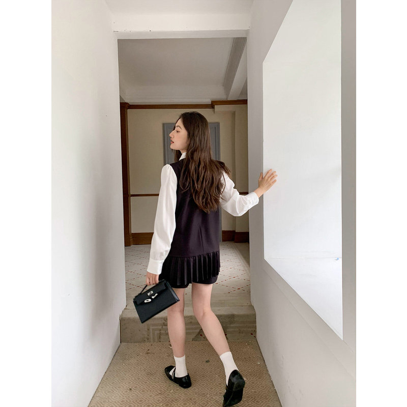 Puff-Sleeved Shirt, Skirt, Shorts Suit, Women's New Design Dress, Suit Pants Two-Piece Set Puff-Sleeved Shirt, Skirt, Shorts Suit, Women's New Design Dress, Suit Pants Two-Piece Set