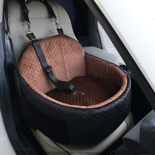 Cross-border pet car bed height cushion car seat dog travel dog bed car use cat bed