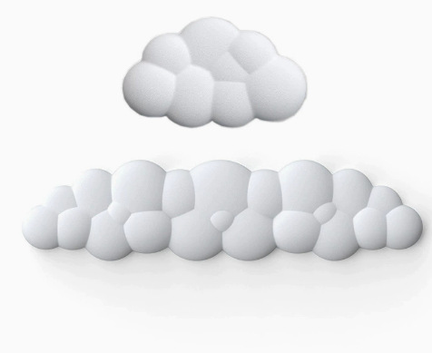 키보드 받침대 + 손목 받침대 (화이트)