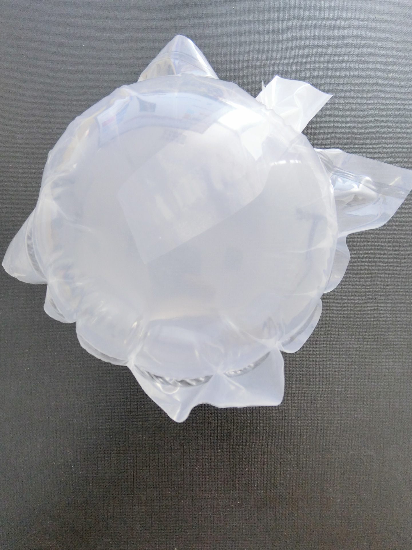 圆形内衣文胸充气袋1