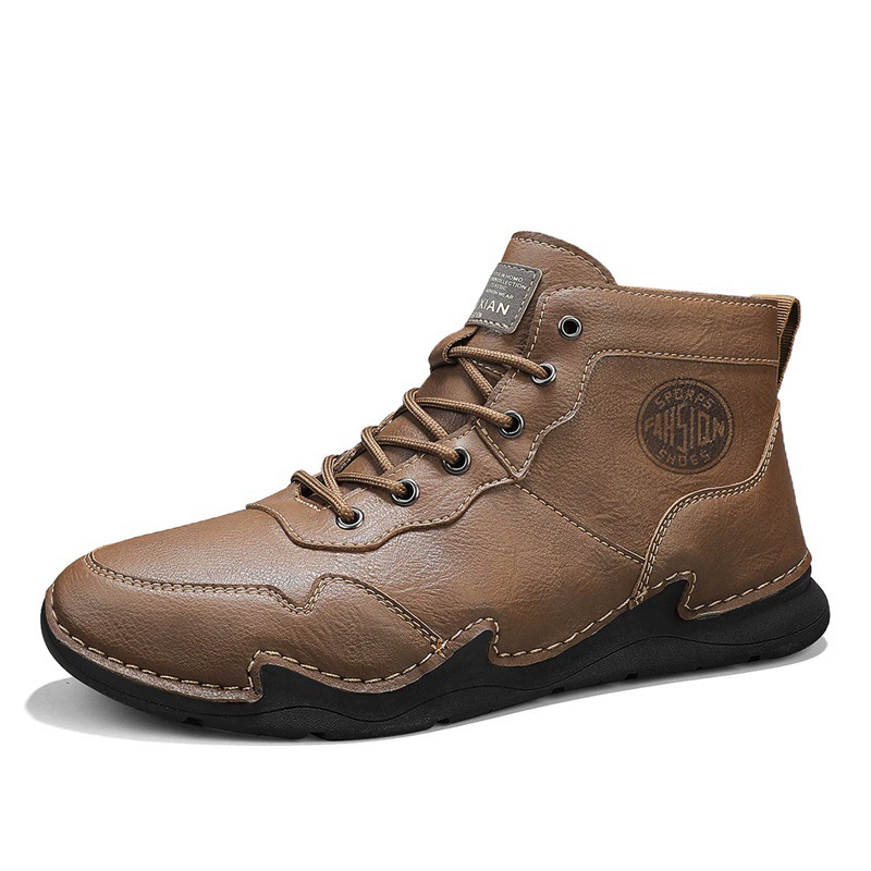 Ботинки (Martens) натуральная кожа, утеплённые, высокий голеностоп, размеры 38–46