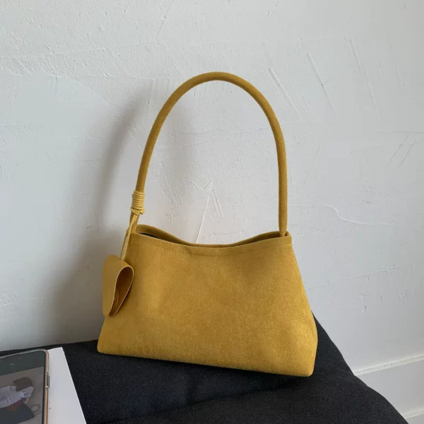 This Year's Popular Retro Frosted Armpit Bag for Women 2025 Early Autumn Versatile Simple Work Commuter Shoulder Handbag