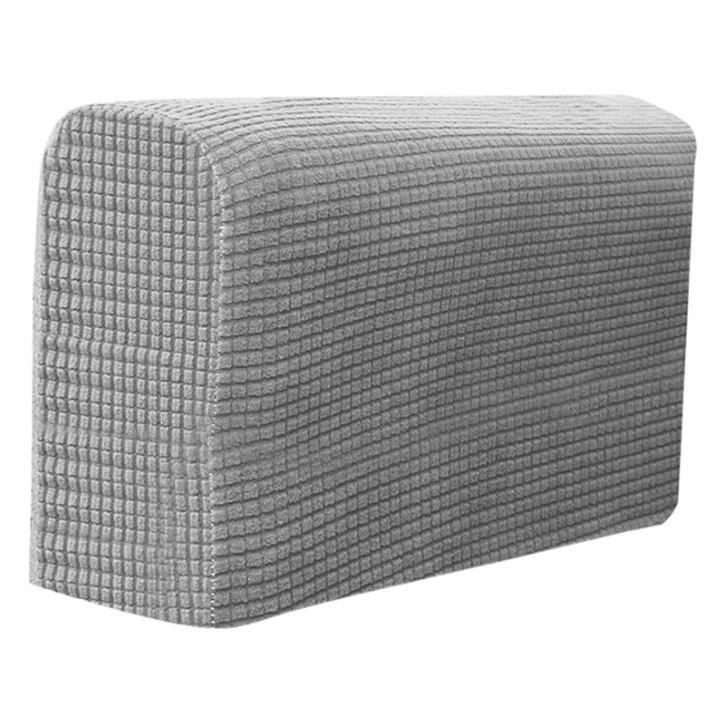Guantes de soporte de sofá de vellón polar elástico transfronterizo color sólido toalla de soporte de sofá universal cubierta protectora venta caliente en Europa, América y Oriente Medio