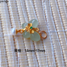 ȫ��s925�y僽��Ƕ��Ȼ���������diy�ִ��朵����y�������J