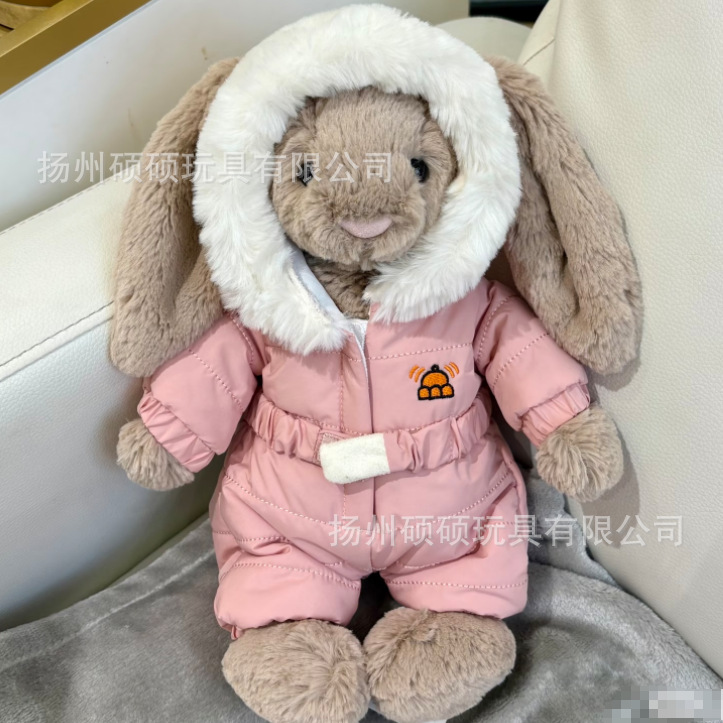 Snow suit rabbit doll
