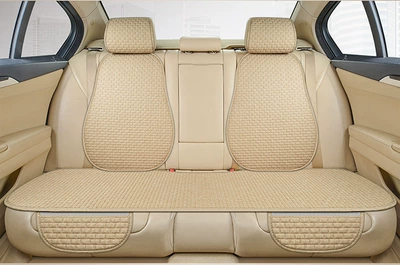 Half Package, Foreign Trade Wholesale – Seat cushion, seat cover - 2-pieces-of-beige-back-cushions-rear-long-cushions