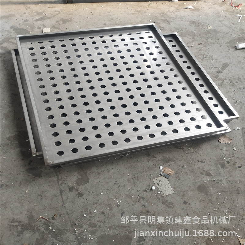 水产冷冻盘304材质烘干网盘 馒头蒸盘50-70馒头签字盘