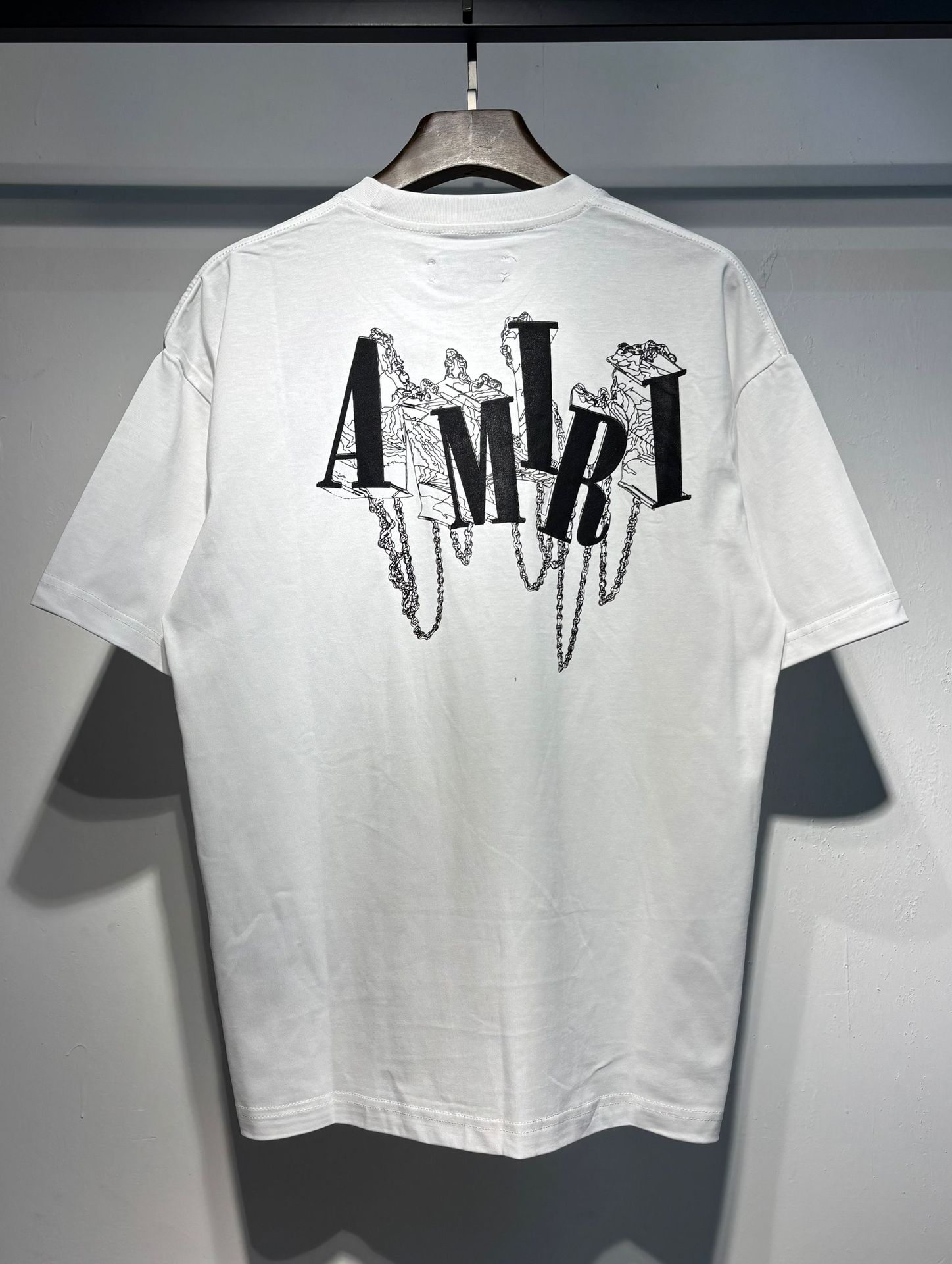 Verano nueva camiseta de manga corta impresa de letras suelta marca de moda hombre camiseta casual de media manga mujer