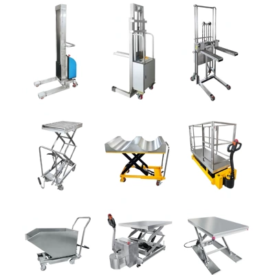 Lift Platform, Hand-Push Foot-Operated — Avtomobil fırlanan platformaları - non-standard-customization-of-stainless-steel-products