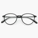 Xiaohongshu Ultra-Light Tr90 Brown Glasses for Women Can Be Equipped with High-End Retro Small Round Frame Glasses Frames