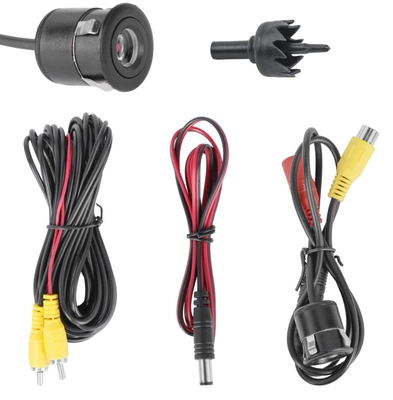 Vehicle camera: Night Vision Fisheye Waterproof - 185-opening-complete-set