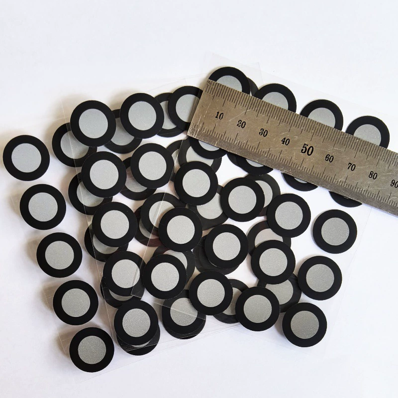 Поставка расходных материалов для 3D-сканирования с внутренним диаметром 12 мм и внешним диаметром 19 мм, маркировочные точки для лазерных 3D-сканеров с высокой отражающей способностью.