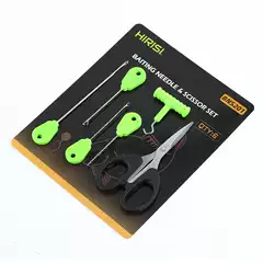 Carp Fishing Small Accessories European Style Hair Rig Bait Stoppers Boilie Baiting Needle Latch Needle Hair Hook Needle Fishing Tackle Set